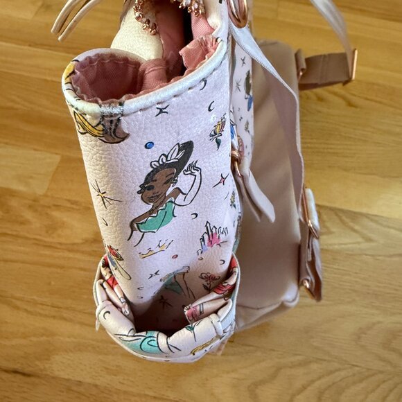 Petunia Pickle Bottom Disney Princesses Pivot Backpack Tote - Picture 6 of 15